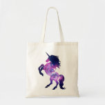 Space unicorn canvas bag