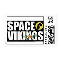 Space Vikings Bold Font Stamp