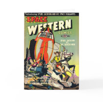 Space Western Note Card