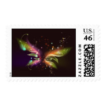 Space Wings: Vector Art: Postage