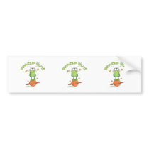 Spaced Out Alien bumper stickers