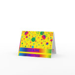 Spaced Out Birthday party Invitation Card
