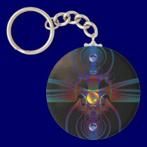 Spaced Out keychains