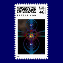 Spaced Out postage