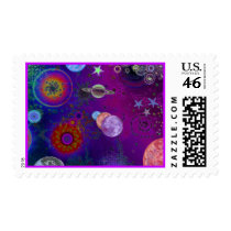 Spaced Out Stamp to Sticky !
