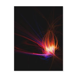SpaceFlower postcard