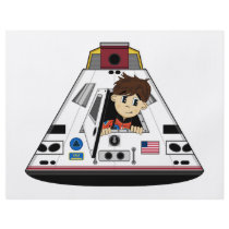 Spaceman and Capsule Flyer