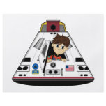 Spaceman and Capsule Flyer