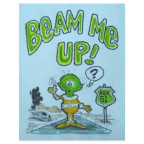 Spaceman "Beam Me up!" letterhead by 1880fastguns Spaceman "Beam Me up!" letterhead