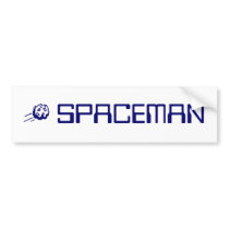 SPACEMAN bumper stickers by lollypopgirrrl SPACEMAN bumper stickers