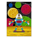 Spaceman & Mecha Robot on Planet Surface