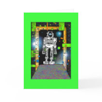 SpaceMaN RoBoT Contest Blank CARD by 3DMOONMAN SpaceMaN RoBoT Contest Blank CARD