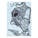 Spaceman mit einer Pistole poster