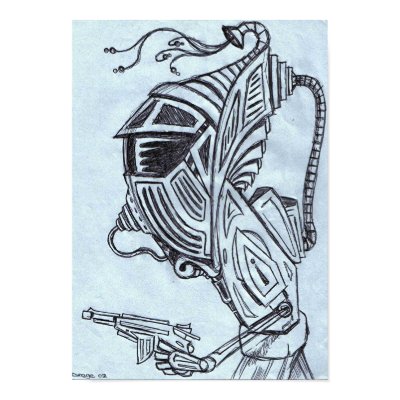 Spaceman with a gun print by dragearts