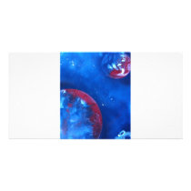 SpacePlanets Personalized Photo Card