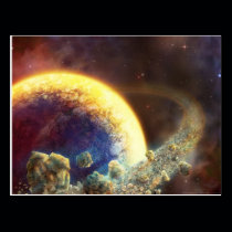 Spacerock VIII: Almost Touching - Postcard postcards
