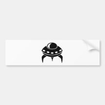 Spaceship Bumper Stickers