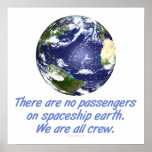 Spaceship Earth, Environment Poster