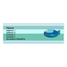 Spaceship Profile Cards Business Card Templates