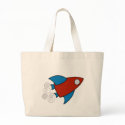 Spaceship Tote bags by katetapley Spaceship Tote bags