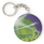 Spaceship with Bubbles Key Chain