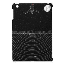 Spacey, simplistic design cover for the iPad mini