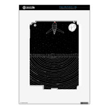 Spacey, simplistic design skins for the iPad 2