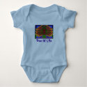 Spacey Tree infant sleeper t-shirts