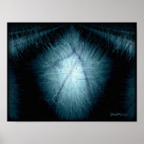 Spacial Dove Poster