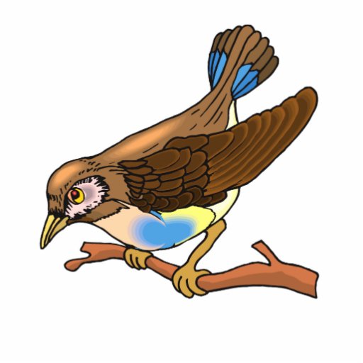 Spacy Sparrow Cut Outs