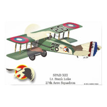 Spad XIII flown by Lt. Frank Luke posters by mrcobbwebb Spad XIII flown by Lt. Frank Luke posters