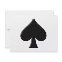 Spade invitations