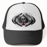 zaz_trucker_hat - Spade and Skull: Sizes  Available colors: white_black