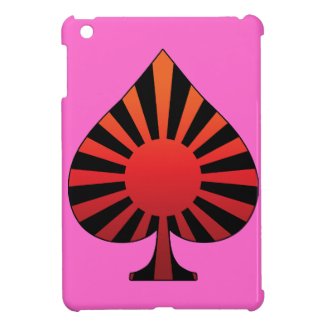 Spade sun rising iPad mini cover