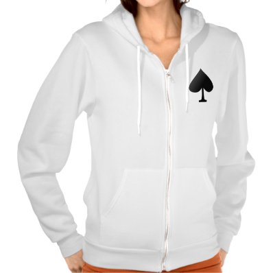 Spade Zip Up women&#39;s Hoodie