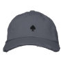 Spades Embroidered Hat