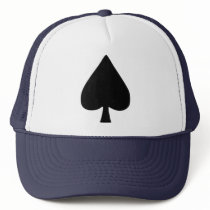 Spades - Poker Trucker Hats