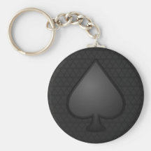Spades Symbol Keychain