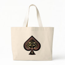 Spades Symbol: Orange & Red: bags