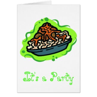 Spaghetti card