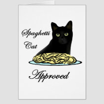 Spaghetti Cat Approved cards