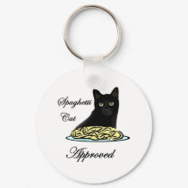 Spaghetti Cat Approved keychains by MemeRegime Spaghetti Cat Approved keychains