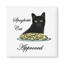 Spaghetti Cat Approved magnets by MemeRegime Spaghetti Cat Approved magnets