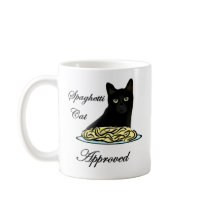 Spaghetti Cat Approved Mug
