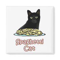 Spaghetti Cat magnets by MemeRegime Spaghetti Cat magnets