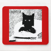 Spaghetti cat mousepad by mandiandsalena Spaghetti cat mousepad