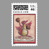 Spaghetti Dragon stamps