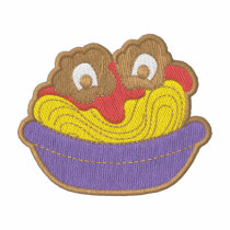 Spaghetti embroidered shirts
