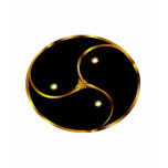 Spaghetti Strap BDSM Gold Emblem Shirt