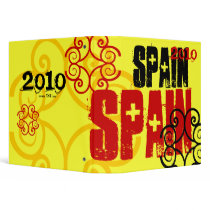 Spain 2010 World Cup Winners Vinyl Binder